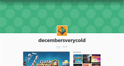 Desktop Screenshot of decembersverycold.tumblr.com