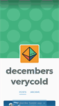 Mobile Screenshot of decembersverycold.tumblr.com