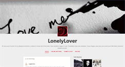 Desktop Screenshot of lonelyloverboy.tumblr.com