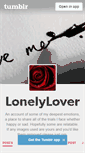 Mobile Screenshot of lonelyloverboy.tumblr.com