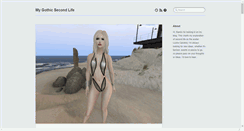 Desktop Screenshot of mygothicsecondlife.tumblr.com