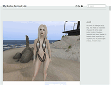 Tablet Screenshot of mygothicsecondlife.tumblr.com