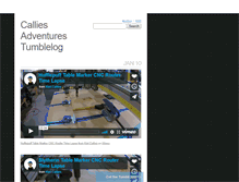 Tablet Screenshot of calliesadventures.tumblr.com