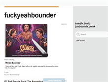 Tablet Screenshot of bounder.tumblr.com