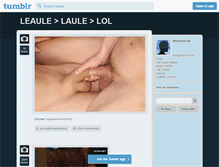 Tablet Screenshot of leaule.tumblr.com