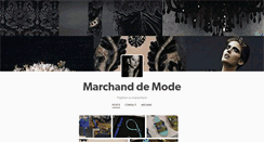 Desktop Screenshot of marchand-de-mode.tumblr.com