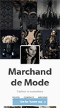 Mobile Screenshot of marchand-de-mode.tumblr.com