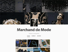 Tablet Screenshot of marchand-de-mode.tumblr.com