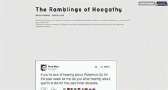 Desktop Screenshot of hoogathy.tumblr.com