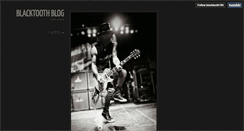 Desktop Screenshot of blacktooth100.tumblr.com
