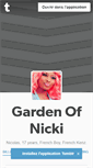 Mobile Screenshot of gardenofqueenminaj.tumblr.com