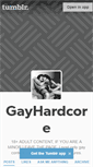 Mobile Screenshot of gayhardcore.tumblr.com