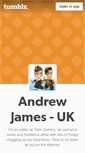 Mobile Screenshot of andrewjames-uk.tumblr.com