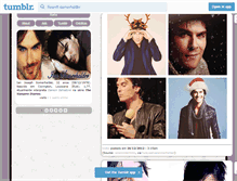 Tablet Screenshot of isomerhalder.tumblr.com