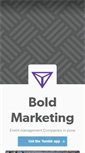 Mobile Screenshot of boldmarketing.tumblr.com