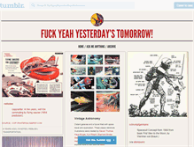 Tablet Screenshot of fuckyeahyesterdaystomorrow.tumblr.com