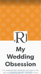 Mobile Screenshot of myweddingobsession.tumblr.com