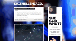 Desktop Screenshot of krishellemiaco.tumblr.com