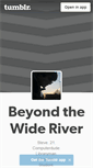Mobile Screenshot of beyondthewideriver.tumblr.com