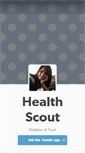 Mobile Screenshot of healthscout.tumblr.com