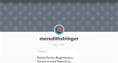 Desktop Screenshot of meredithstringer.tumblr.com