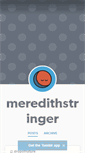 Mobile Screenshot of meredithstringer.tumblr.com
