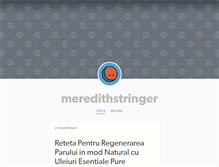 Tablet Screenshot of meredithstringer.tumblr.com