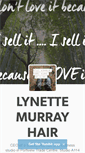 Mobile Screenshot of lynettemurrayhair.tumblr.com