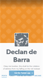 Mobile Screenshot of declandebarra.tumblr.com