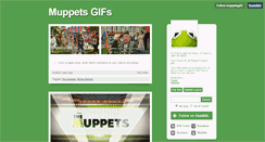 Desktop Screenshot of muppetsgifs.tumblr.com