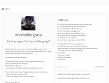 Tablet Screenshot of irresistiblegrasp.tumblr.com