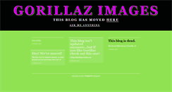 Desktop Screenshot of gorillazimages.tumblr.com