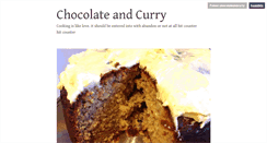 Desktop Screenshot of chocolateandcurry.tumblr.com