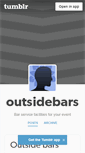 Mobile Screenshot of outsidebars.tumblr.com