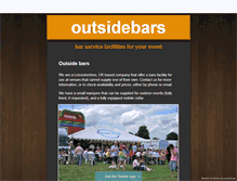 Tablet Screenshot of outsidebars.tumblr.com