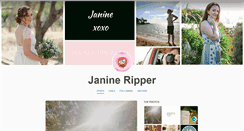 Desktop Screenshot of janineripper.tumblr.com