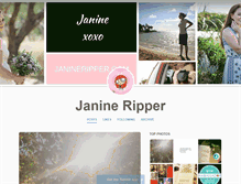 Tablet Screenshot of janineripper.tumblr.com