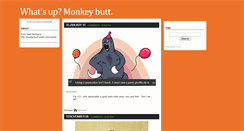 Desktop Screenshot of monkeybutt.tumblr.com