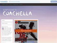 Tablet Screenshot of kcrwcoachella.tumblr.com