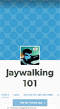 Mobile Screenshot of jaywalking101.tumblr.com