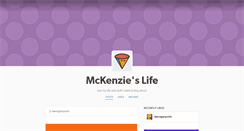 Desktop Screenshot of mckenziehope.tumblr.com
