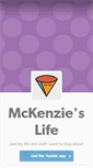 Mobile Screenshot of mckenziehope.tumblr.com