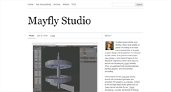 Desktop Screenshot of mayflystudio.tumblr.com