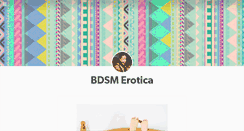 Desktop Screenshot of bdsm-erotica.tumblr.com