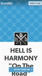 Mobile Screenshot of hellisharmony.tumblr.com