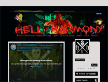 Tablet Screenshot of hellisharmony.tumblr.com