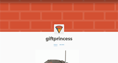 Desktop Screenshot of giftprincess.tumblr.com