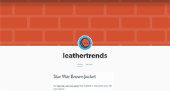Desktop Screenshot of leathertrends.tumblr.com