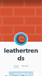 Mobile Screenshot of leathertrends.tumblr.com