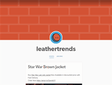 Tablet Screenshot of leathertrends.tumblr.com